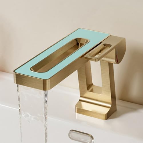 Robinet d'évier à levier unique cascade chrome durable de haute qualité domestique - 3