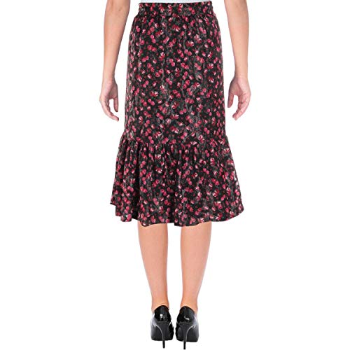 Ralph Lauren Women's Floral-Print A-Line Skirt (L, Multi)2