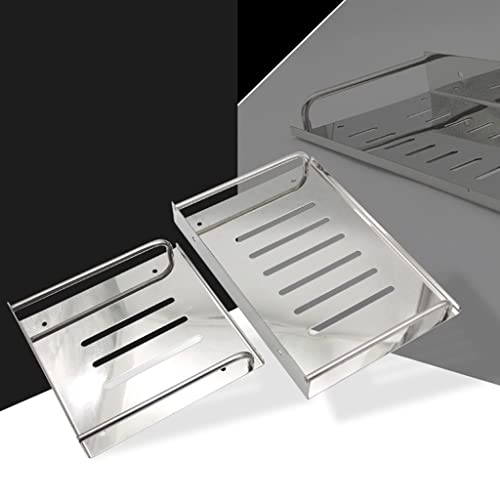 Estante de baño de acero inoxidable engrosado XMING con bandeja de 21 cm 7