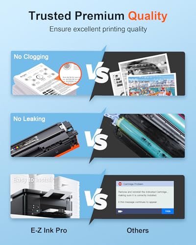 Image of E-Z Ink Pro Compatible for HP 218A Toner Cartridges 4 Pack (with Chip) 3301fdw Toner Work for HP 218A 218X 218 for Color LaserJet Pro MFP 3301fdw 3301cdw 3201dw 3301sdw 3301 Printer Ink W2180A W2180X