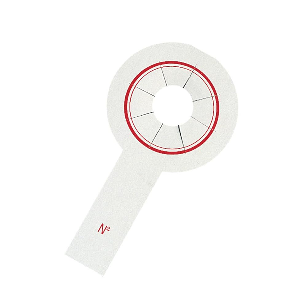 García de Pou 124.93 Collarines Botella 350 G/M2 13 y 7 x 5 cm, Blanco, 1000 unidades