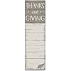 Primitives by Kathy List Notepad Thanks And Giving Office Products and Supplies