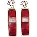 A-Team Performance - Tail Light and Brake Lens Set - Compatible with 69-75 D-Series Truck 70-78 International Scout II