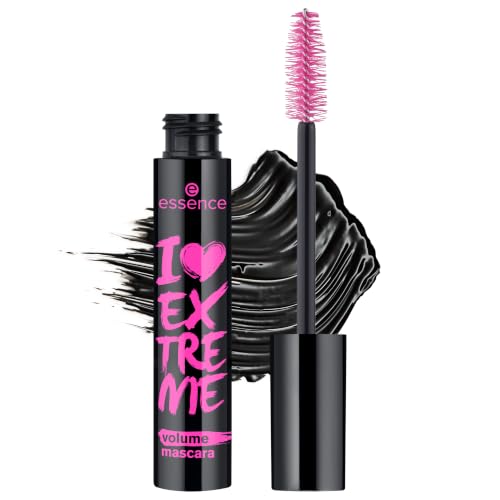 essence I LOVE EXTREME máscara voluminizadora, dar volumen, curvar, alargar (12ml)