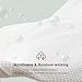 Bedsure 100% Cotton Blankets Queen Size for Bed - Waffle Weave Blankets for All Seasons, Cozy and Soft Woven Blankets, Lightweight Fall Blankets, White, 90x90 Inches