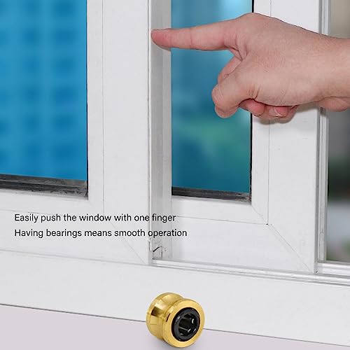Rolos de Porta Deslizante de Aço Inoxidável para Pátio, Melhoram a Segurança e a Eficiência, Acessór
