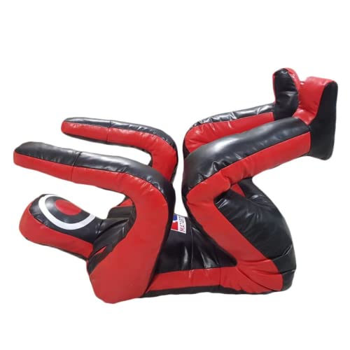 QMUK Matarts MMA Grappling Maniquí de vinilo sentado para múltiples taladros BJJ Jiu Jitsu brasileño Wrestling Judo Boxing - Sin relleno Cover
