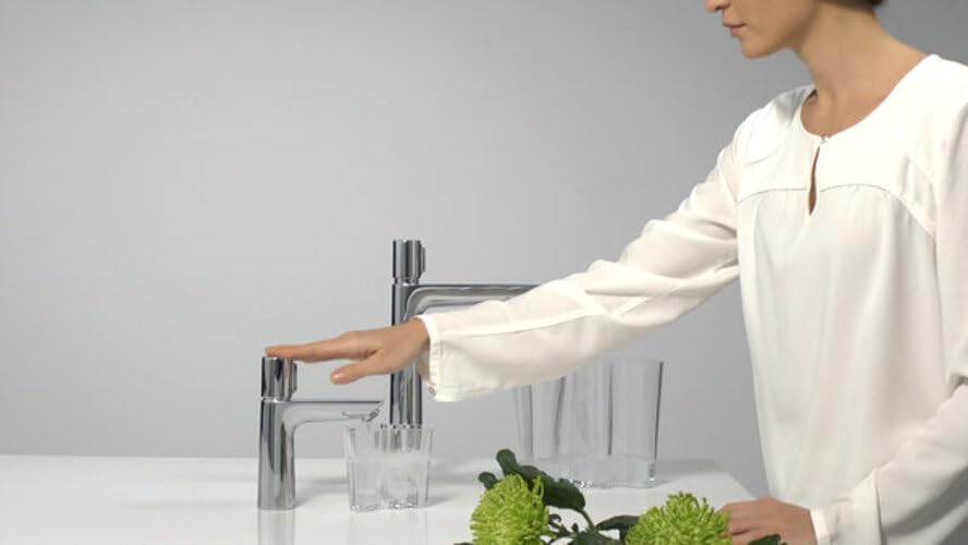 Mitigeur 110 hansgrohe Talis Select E finition chromée haute résistance - 5