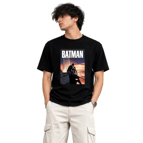 Image of Amazon Brand - INKAST Men Printed Half Sleeve Cotton T Shirt | Regular Fit