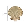RR-RUOSHUI 6 pcs Seashell Cabinet Knobs Ocean Theme Pulls Handles Kitchen Cabinet Knobs for Dresser Drawers Handles Simple Cabinet Hardware #1