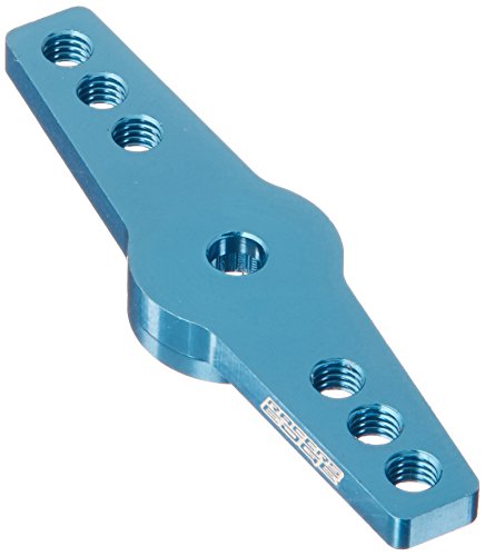 Racers Edge 10377B Double Sided Air Aluminum Servo Horn, Blu
