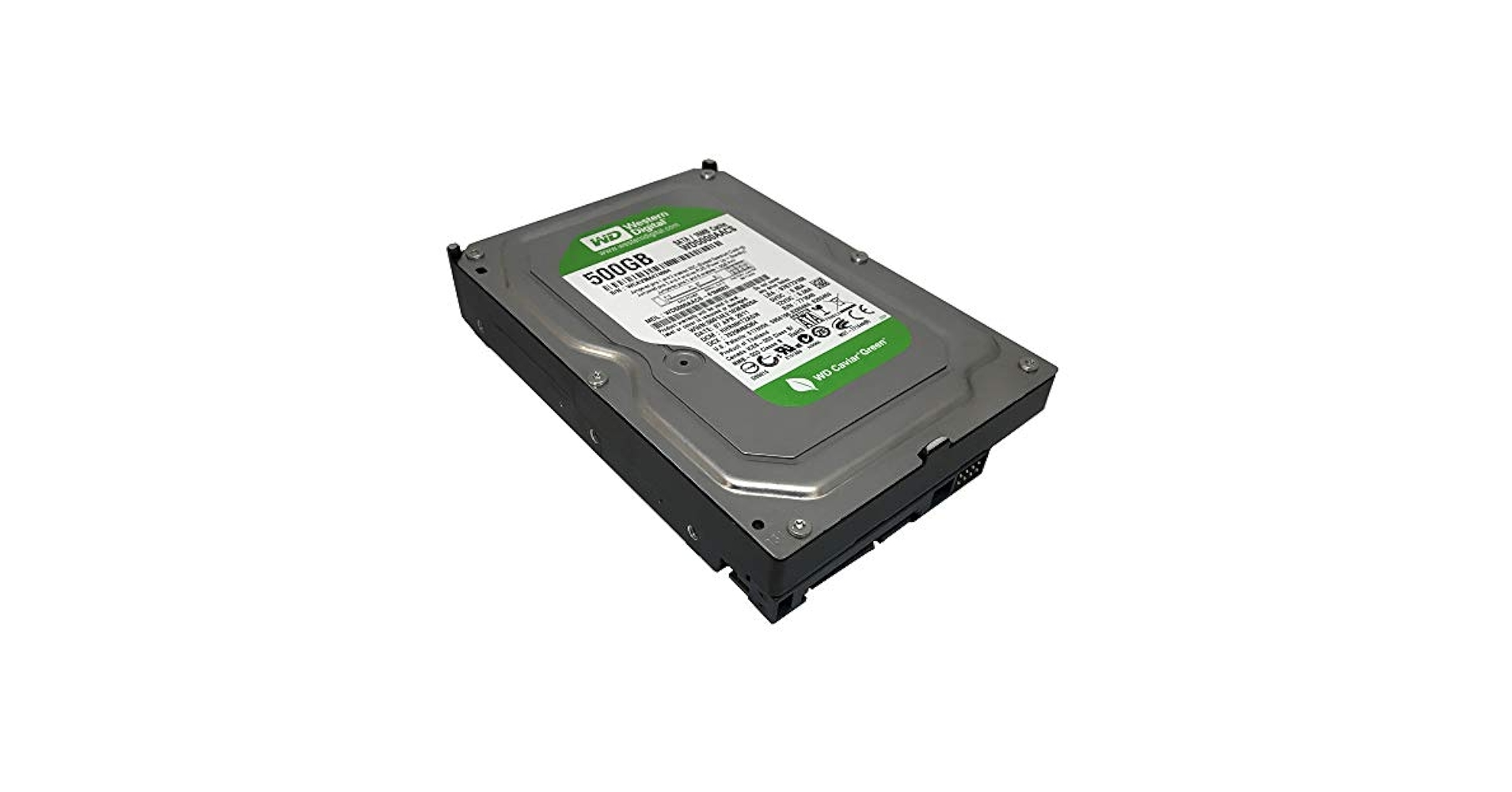 Western Digital Caviar Green WD5000AACS 500GB 5400 to 7200 RPM 16 MB Cache SATA 3.0 Gb/s Hard Drive [並行輸入品] Amazon.com: Western Digital Caviar Green WD5000AACS 500GB