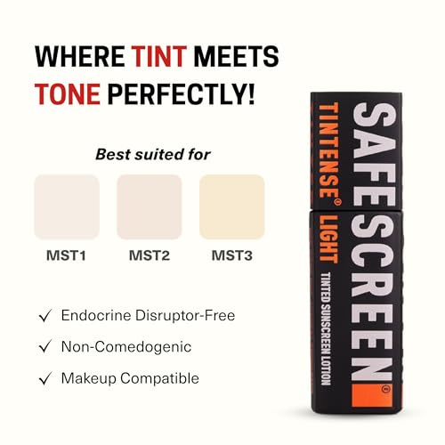 Image of CHOSEN TINTENSE Light Shade Tinted Mineral Sunscreen SPF50+ PA++++ | Broad Spectrum, No White Cast, 40ML