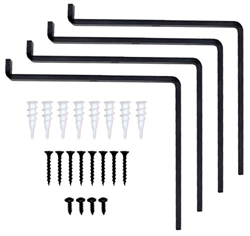 image for Imperative Décor Rustic Wood Floating Shelves Wall Mounted Storage Sh