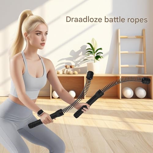 Set de 2 cinturones deportivos inalámbricos antideslizantes para casa 2