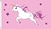 Produktbild Flag Wholesaler Unicorn Pink Flagge, Mehrfarbig, Large