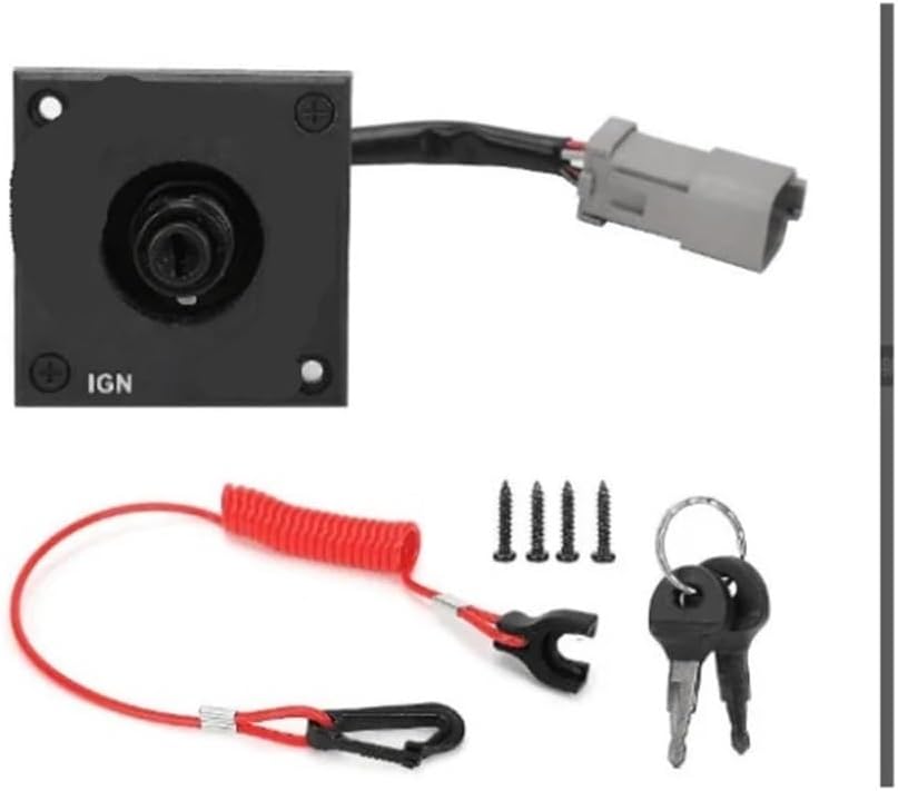 Outboard Ignition Switch Key Panel Fit for 176408