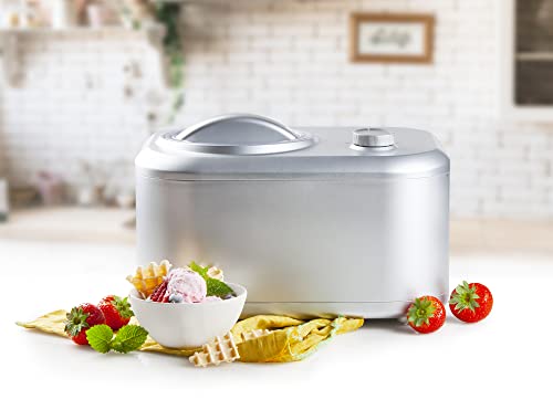Primo PR406IM : sorbetière à compresseur 1 L, argentée — miniature 5