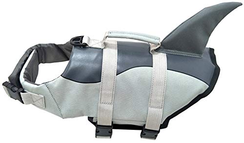 ChezAbbey Adjustable Dog Life Jacket - Lifevest Swimsuit for Dog Safety