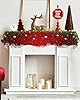 ALAGEO Christmas Fireplace Sca... #4