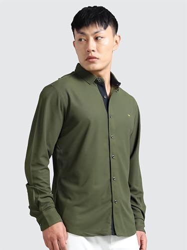 Image of STELLERS Men's Premium Full Sleeve Shirt | Feather Touch Feel| Regular Fit| Odour Resistant| Anti-Static| Wrinkle Free| Quick Dry | Stretchable| Lightweight| Sweat-Proof