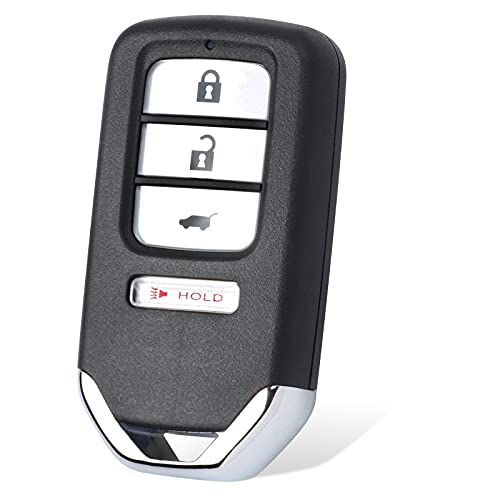 Keymall Car Key Fob Keyless Entry Remote Key for Honda CRV 2015 2016 FCC ID:ACJ932HK1210A P/N:72147-T0A-A113 4Buttons