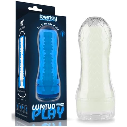 Lovetoy Lumino Play 2 Masturbateur Glow In The Dark Ø8x20,5 cm