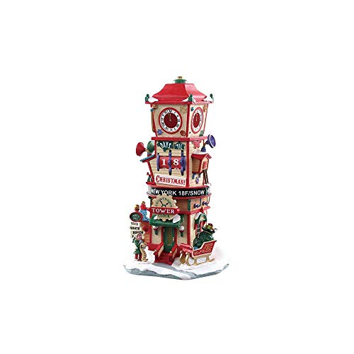 Lemax Christmas Village Countdown Clock Tower - 73333
