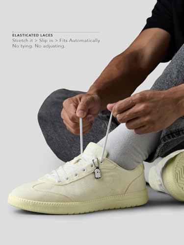Image of The Souled Store UBZ Fly: Men and Boys Low Top Sneakers Minimalist Streetwear Casual Trainer Quilted Fabric Eva Midsole Flexible Sole Slip On Construction Lightweight All Season