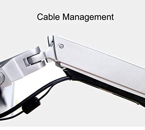 Sunter98 Xsj8013Wt Wall Mount Laptop Holder Ultra Long Arm Aluminum Mechanical Spring Full Motion Laptop Mount Arm Monitor Holder Lapdesk #TOP3