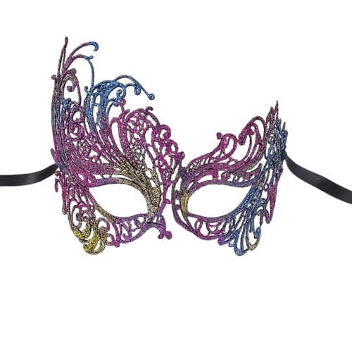 Inception Pro infinite Maschera veneziana multicolor macramé costume uomo donna unisex carnevale Halloween travestimento accessorio idea regalo