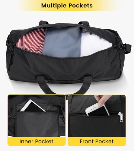 Vorspack Duffel Bag 20-24-28 Inches Foldable Gym Bag for Men Women Duffle Bag Lightweight with Inner Pocket for Travel Sports3