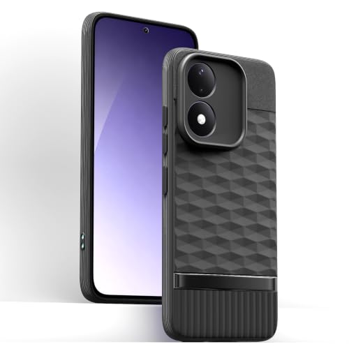 Image of Outlouders Back Cover for Redmi Note 17 5G | Full Camera Protection | TPU Soft Flexible Shockproof Bumper Case (Black)