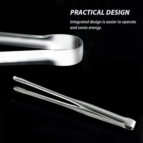 2 Pcs Korean BBQ Tongs Kitchen,Stainless Steel Meat Grill Tong For Cooking Portable Kitchenware Grill Tongs for Home Outdoor Steak Salad Food - image 5