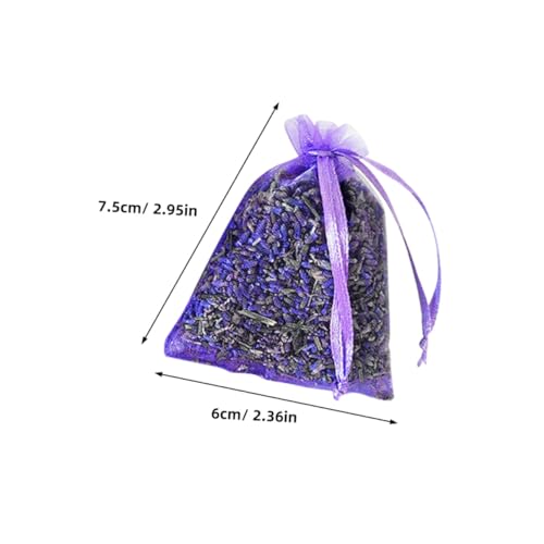 10 bolsas de sachets aromáticos de lavanda miniatura 2