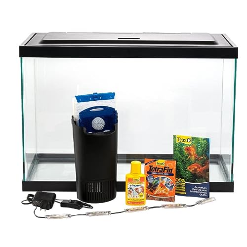 Tetra Goldfish LED Kit, 20 Gallon, Aquarium Kit with LED Lighting and Filter