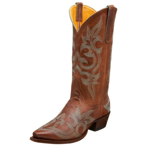 Image of Old Gringo Men's M113-13 Diego Cowboy Boot,Rust /Turquoise,10.5 M US