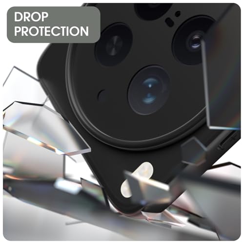 Image of Amazon Basics Back Cover for Vivo X300 Pro 5G Compatible with Mag-Safe Smoke Back | Shockproof Design | Hard Transparent Back Case (Black Smoke Mag-Safe)