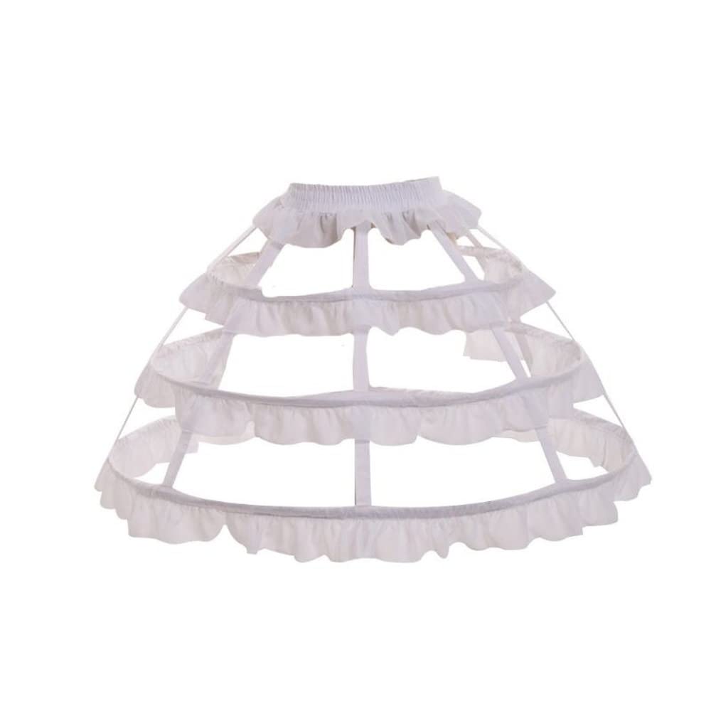 Lolita Pannier Jupe en Hoop Cage D'agitation Cerceau Crinoline Jupon Robe Sacoche Crinoline Jupon