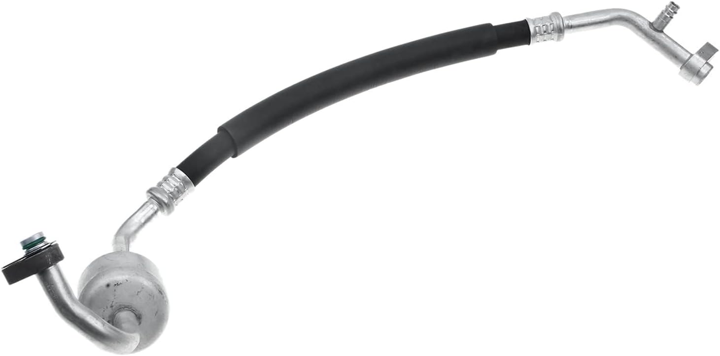A-Premium A/C Suction Line Hose Assembly Compatible with Ford F-150 2017 V8 5.0L w/R1234YF A/C System, Compressor to Evap