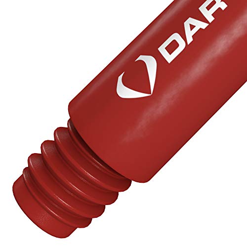 DESIGNA DARTS S0743 Stems | 5 Sets of Tough Nylon Darts Corner Dart Shafts including Steel Ring, Midi, Red - Image 6