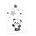 Produktbild Herding BABY BEST Bettwäsche-Set, Panda, Kopfkissenbezug 40 x 60 cm mit Hoteleinschlag, Bettbezug 100 x 135cm, Mit praktischem Knopfverschluss, 100% Baumwolle/ Flanell