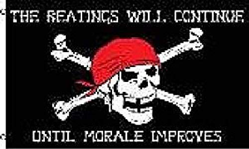 VistaFlags.com Pirate Morale 3'x5' Polyester Flag