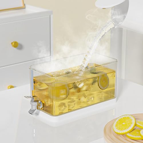Distributeur d'eau de qualité supérieure en verre avec support surélevé stable