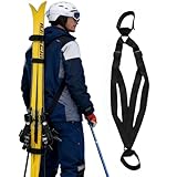 Contenu du produit : Vous recevrez une sangle de ski réglable. Fixez facilement vos skis et bâtons pour un portage dorsal, en libérant totalement vos mains. Idéal pour transporter votre équipement de la voiture jusqu'aux pistes en toute sérénité.