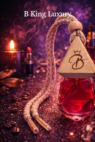 b_king_luxury Diamant Holzkappe Frauen 7ml - Autoparfüm - Autolufterfrischer - Autoduft (Opium)