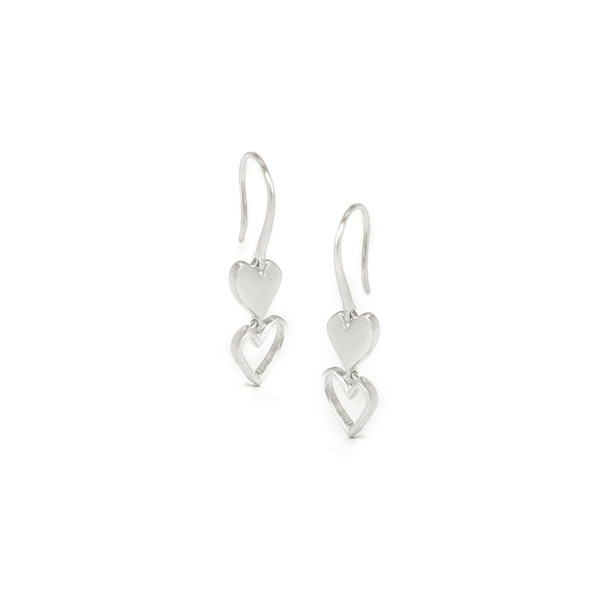Shaya by CaratLane You and Your Tongue of Slip Heart Earrings in 925 Silver for Women (B0CZRYXGXH) Amazon Price History, Amazon Price Tracker