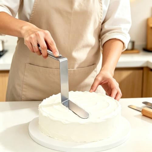 Foto von Winkelpalette Extra Hoch, Edelstahl Mousse Torten Zubehör