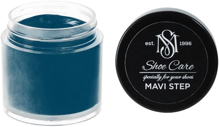 Nutritive Leather Spray - NCS S 5540-B Near Black Navy - Deep Conditioning & Shoe Color Restoration for Smooth Leather by MAVI STEP - 1.70 fl oz / 50 ml