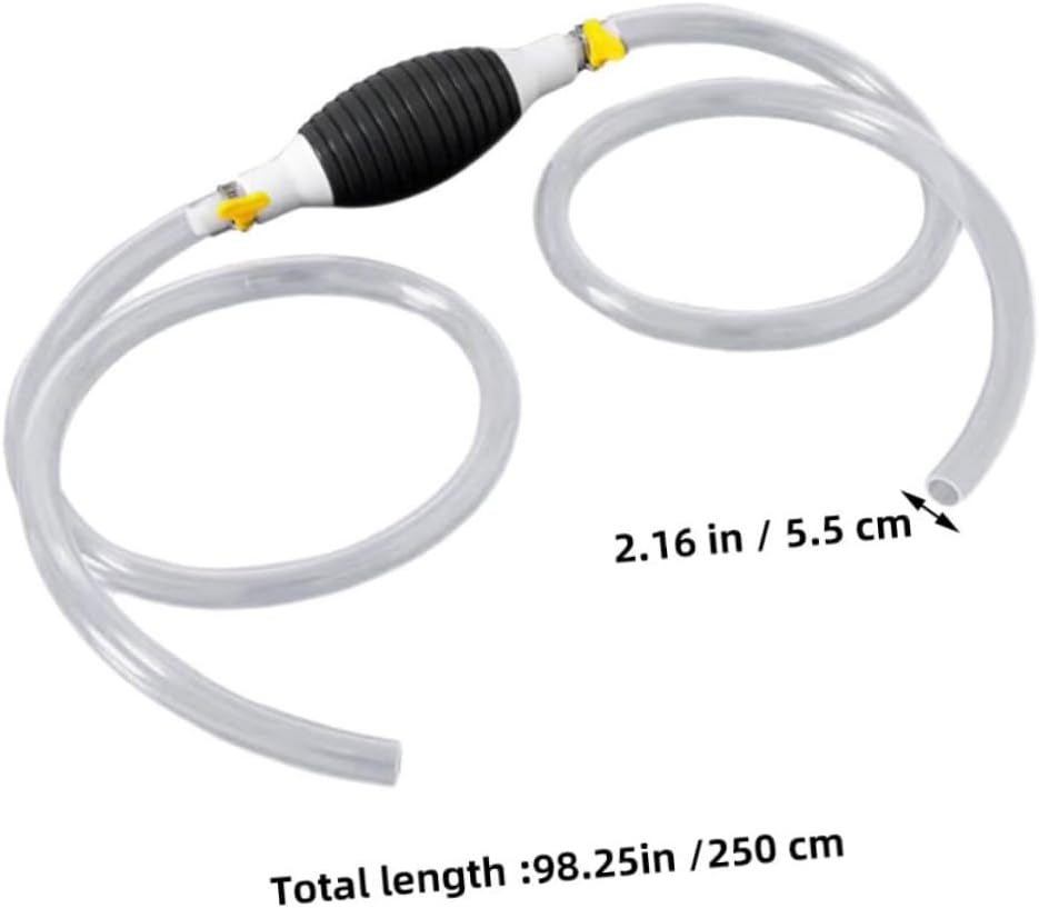 SOLUSTRE 3pcs Oil Pump Siphon Transfer Siphon Pump Hand for Car Fuel Extraction